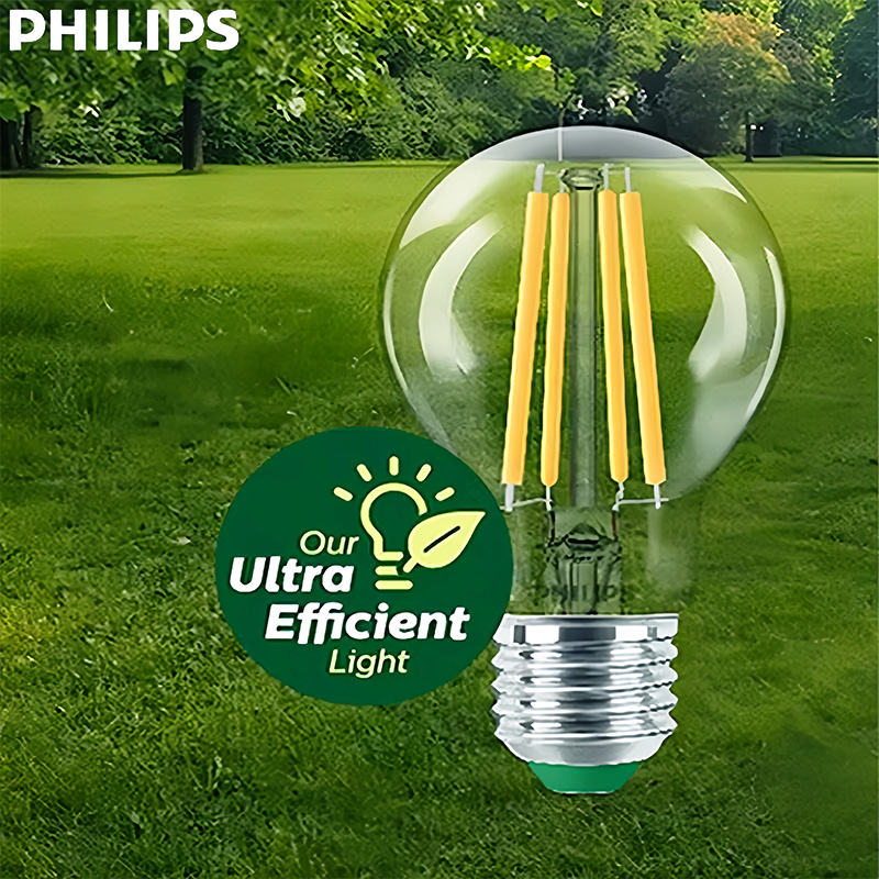 Philips Bulb Led Classic - フィリップス超高効率LEDフィラメント電球 クリアA60 E27 エジソンネジ口 2.5Wランプ クラシックガラスLED