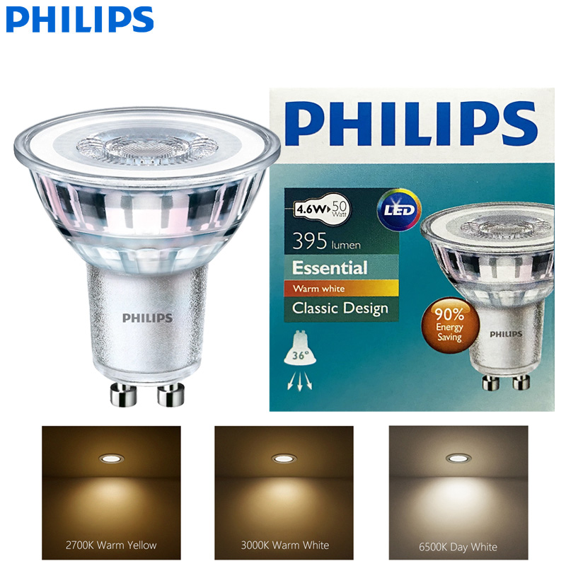 Philips Bulb Led Classic - フィリップス LED GU10 PAR16 エッセンシャル 4.6W
