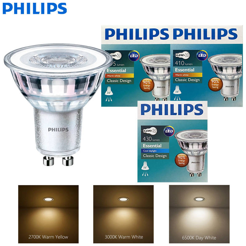 Philips Bulb Led Classic - フィリップス GU10 PAR16 LEDスポットライト エッセンシャル 4.6W