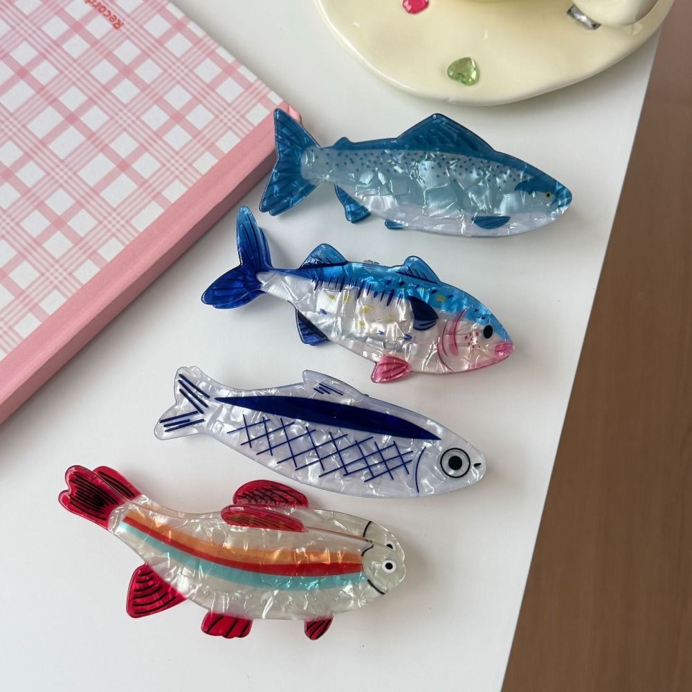 ヘアピン 海洋動物 ヘアクリップ PVC ツナ 魚類 ヘアク - Korean Lifestyle & Kids Boutique Photos のレビューと価格