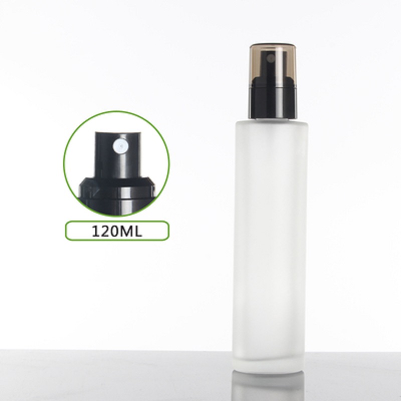120mlフロスト加工/グリーン/ブルー/ホワイトガラスボト - Essence Serum Toner のレビューと価格