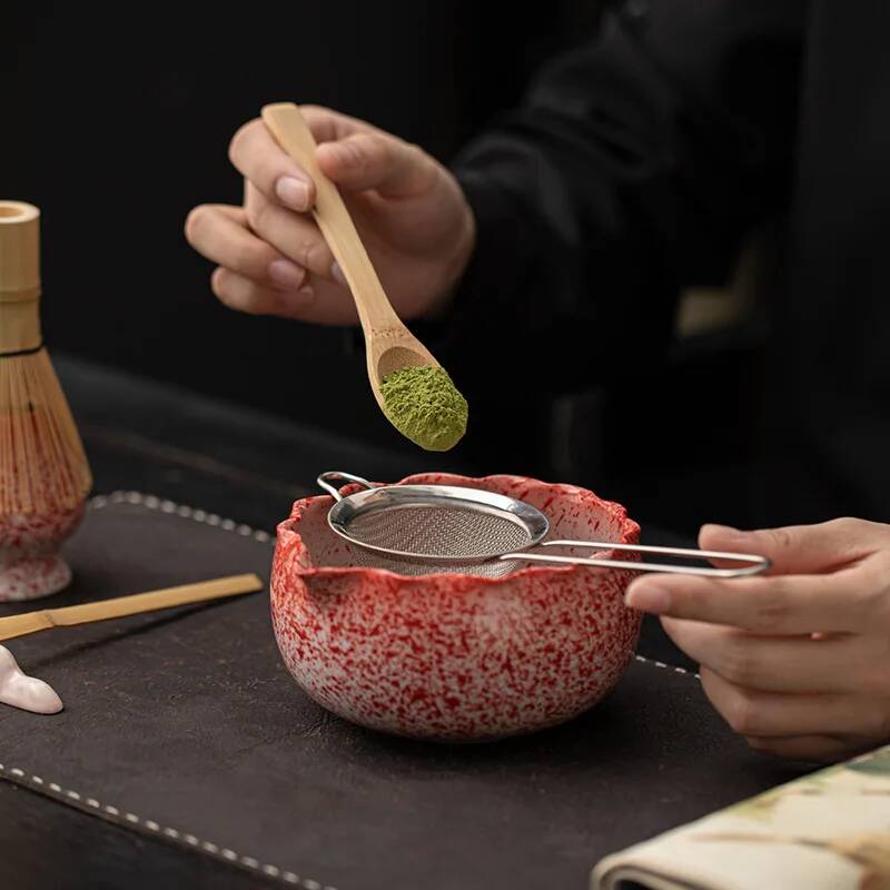 1/2/4/8個入り（丸月/花縁）セラミック抹茶セット、抹茶 - Korean Tea Set のレビューと価格