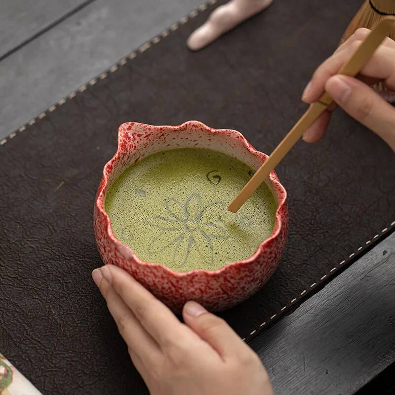 1/2/4/8個入り（丸月/花縁）セラミック抹茶セット、抹茶 - Korean Tea Set のレビューと価格
