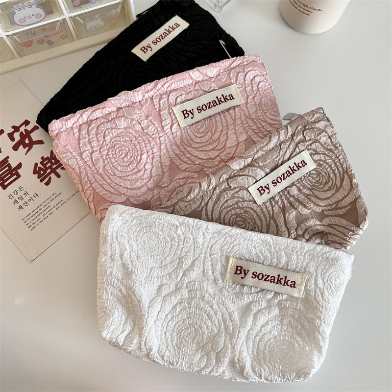 韓国のファッション-女性の化粧品収納バッグ,財布,ハンドバッ - Korean Skincare Routine のレビューと価格