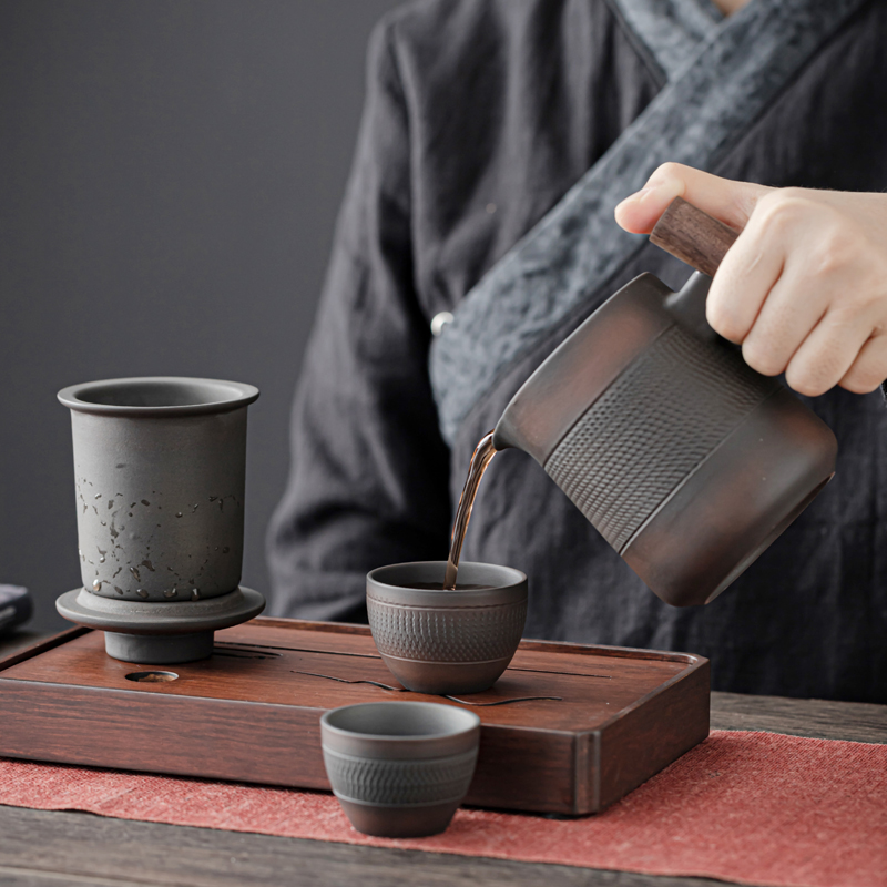 レトロなスタイルのティーセット,屋外旅行用ティーセット,誕生 - Korean Tea Set のレビューと価格