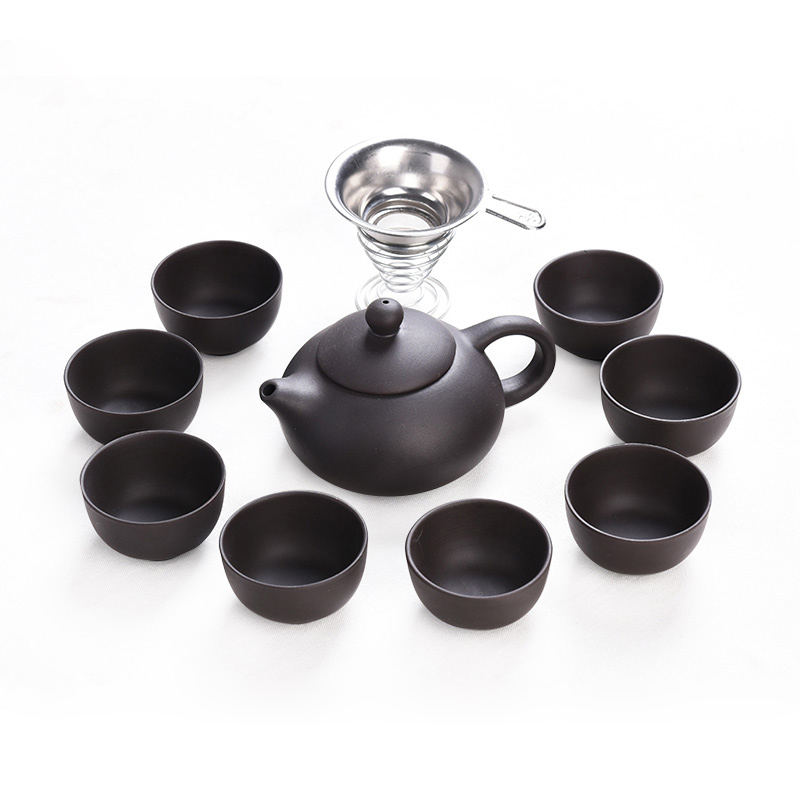 Kung fu-手作りの茶漉し,10個,1ポット,8カップ, - Korean Tea Set のレビューと価格