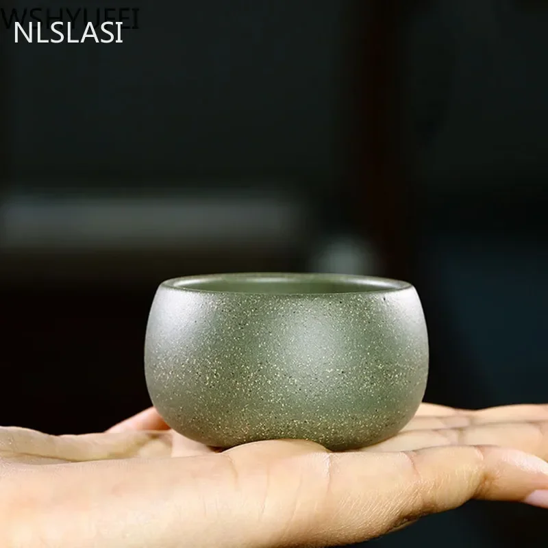 Yixingブティックパープルクレイテアアップ、生の緑の泥、 - Korean Tea Set のレビューと価格