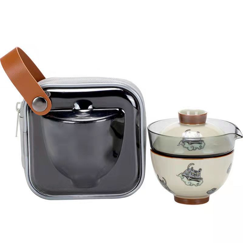 ポータブルトラベルティーセット,お茶とコーヒー用のクイックカ - Korean Tea Set のレビューと価格